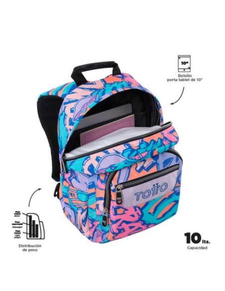 Mochila Escolar Tempera - Broad | TOTTO