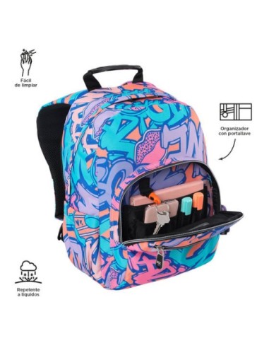 Mochila Escolar Tempera - Broad | TOTTO