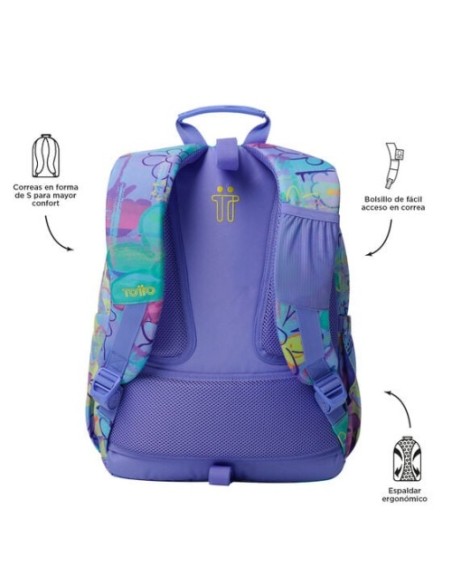 TOTTO | Mochila Escolar Morral Catarina | Asijuego.com