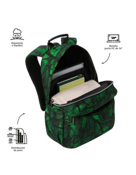 TOTTO | Mochila Escolar Acuarela | 23100-6JO | Asijuego.com