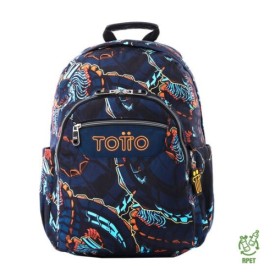 TOTTO | Estuche escolar tres compartimentos graffiti | Asijuego.com