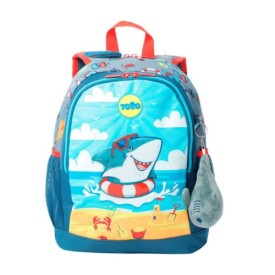 TOTTO | Estuche escolar tres compartimentos fractal | Asijuego.com