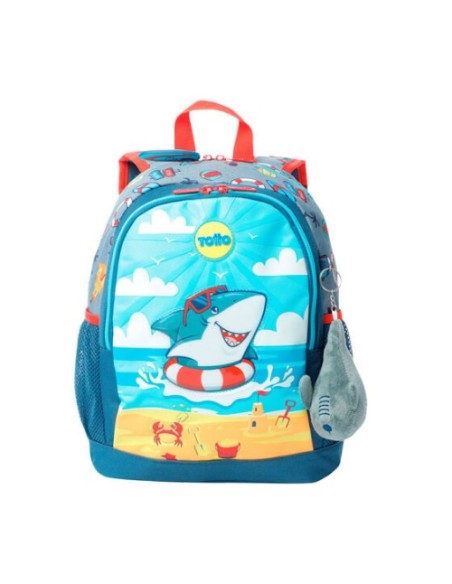 TOTTO | Estuche escolar tres compartimentos fractal | Asijuego.com