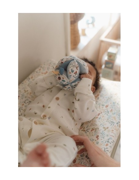 LITTLE DUTCH Pelota Montessori Flores & Mariposas | Desarrollo Agarre