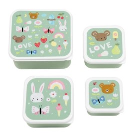 Set 4 Cajas Snack Joy | Little Lovely