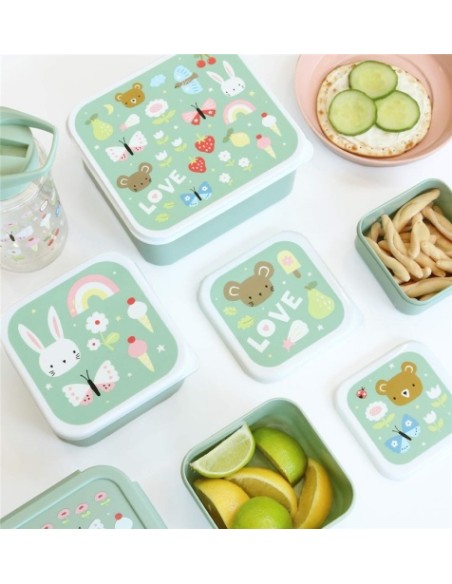 Set 4 Cajas Snack Joy | Little Lovely