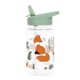 Botella Tritan 450 ml Zorro | LITTLE LOVELY