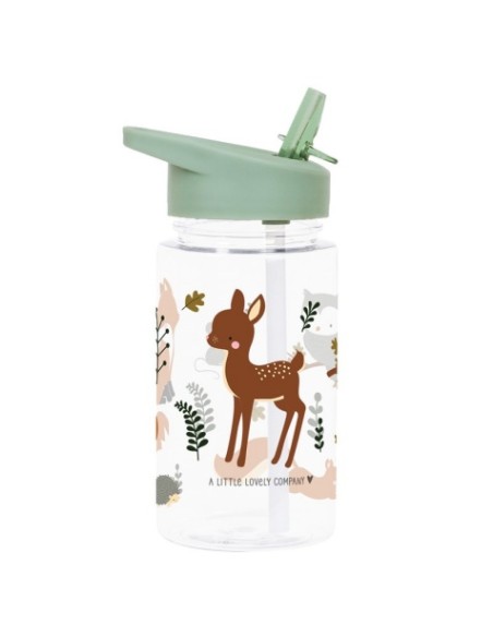 Botella Tritan 450 ml Zorro | LITTLE LOVELY