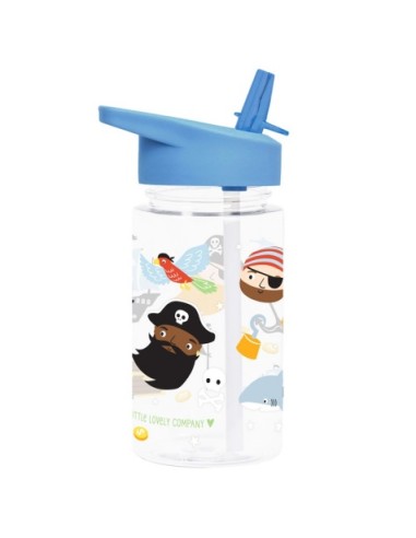 Botella Tritan 450 ml Piratas | LITTLE LOVELY