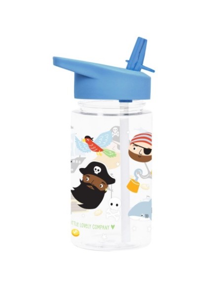 Botella Tritan 450 ml Piratas | LITTLE LOVELY