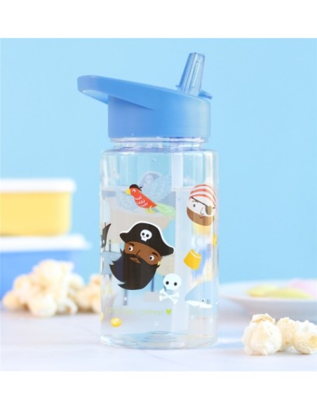 Botella Tritan 450 ml Piratas | LITTLE LOVELY