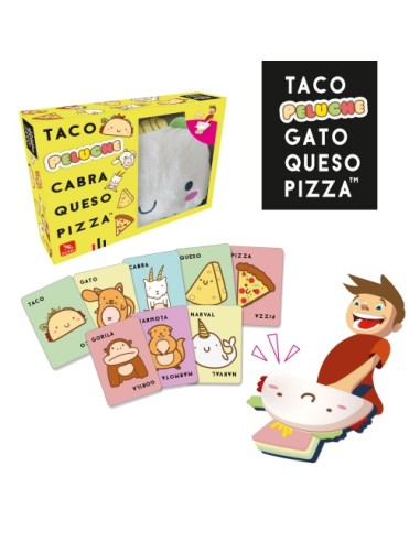 Taco, Peluche, Cabra, Queso, Pizza | Ludilo