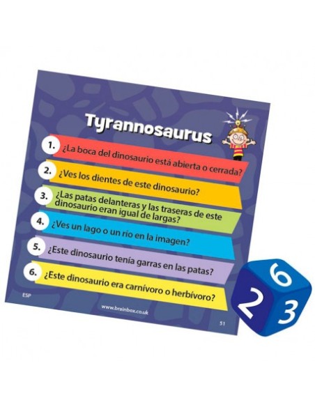 BrainBox Dinosaurios | ASMODEE