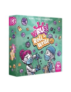 Virus! Roll & Write: juego táctico de dados y gestión de recursos