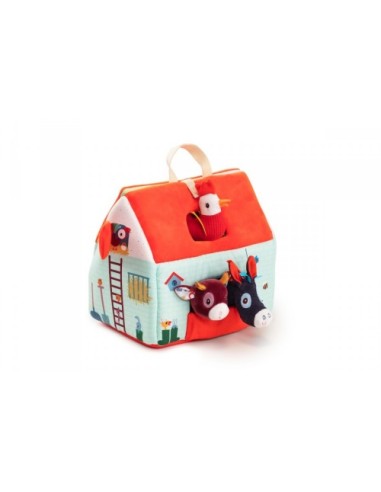 Mi Primera Granja Lilliputiens – Juguete de Tela con Animales