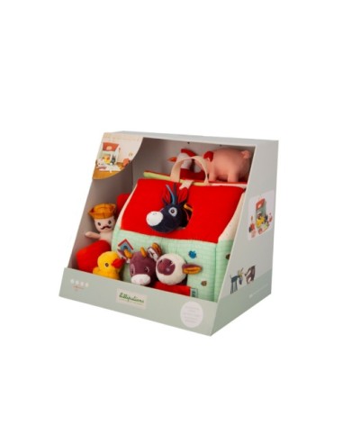 Mi Primera Granja Lilliputiens – Juguete de Tela con Animales