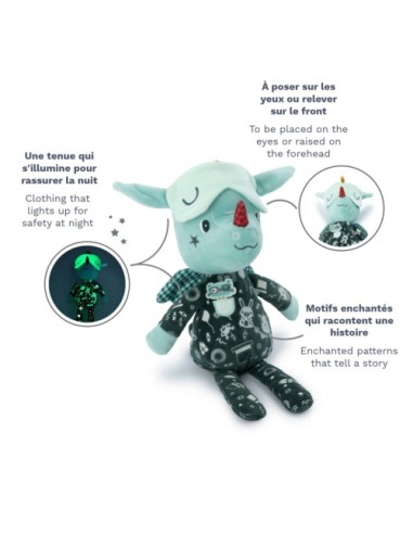 Amigo de Noche Joe Lilliputiens – Peluche Luminoso para Dormir