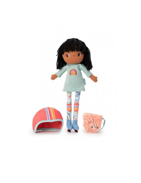 Muñeca Liza Patinadora Lilliputiens – Peluche Suave 27 cm