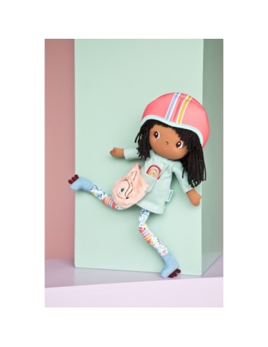 Muñeca Liza Patinadora Lilliputiens – Peluche Suave 27 cm