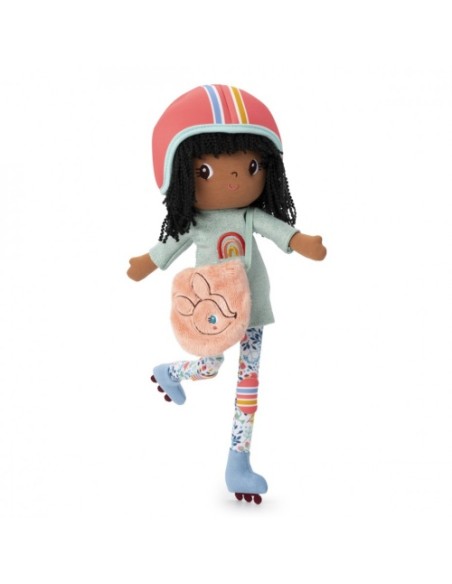 Muñeca Liza Patinadora Lilliputiens – Peluche Suave 27 cm
