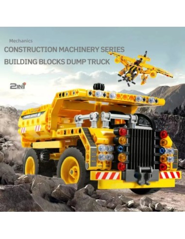 Camión Volquete y Avión 2 en 1 IM Master – Set de construcción 361 pcs