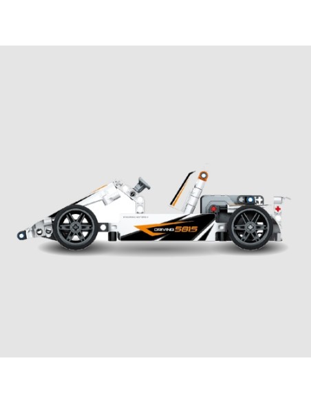 Coche de Carreras IM Master 5815 – 187 piezas con sistema Pull Back