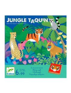 Jungle Taquin Djeco — Juego de destreza y lógica para dos jugadores