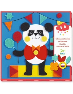 Cuadros de Fieltro Dulces Criaturas Djeco – Manualidades infantiles