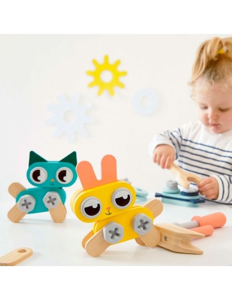 Brico Kids Animales Bricolaje | Set de construcción de Janod