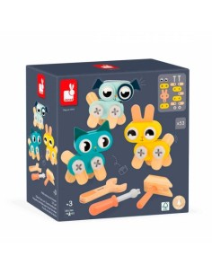 Brico Kids Animales Bricolaje | Set de construcción de Janod
