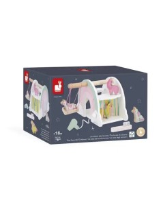 Casa de los Unicornios Janod | Juguete de madera con 4 unicornios