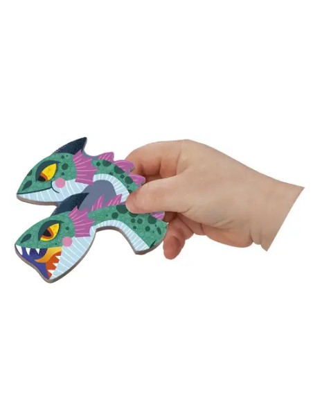 Magneti’book Dragons Janod: joc magnètic creatiu per a nens