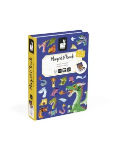 Magneti’book Dragones Janod: juego magnético creativo para niños