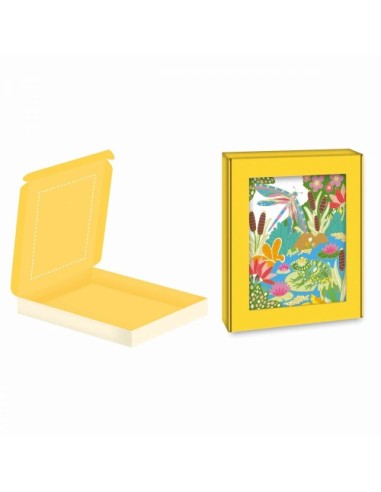 Kit de acuarelas infantiles con animales: 4 cuadros para pintar