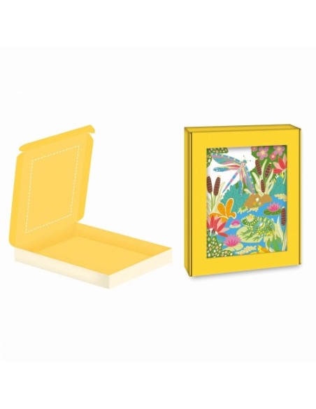 Kit d'aquarel·les infantils amb animals: 4 quadres per pintar