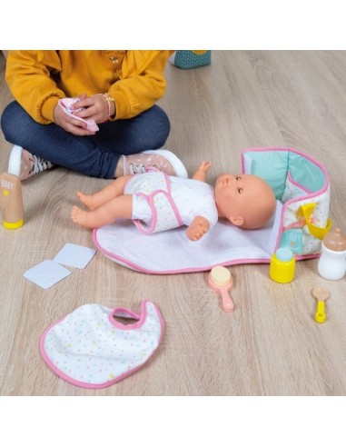 Set Cambiador Bebé Janod con accesorios FSC® para muñecos