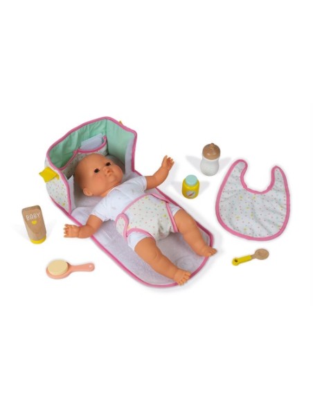 Set Cambiador Bebé Janod con accesorios FSC® para muñecos