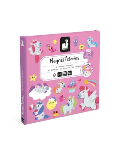 Magneti’Stories Unicornios | Juego Magnético Janod