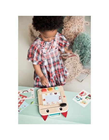 Pizarra Mágica Louis Lilliputiens | Pizarra Infantil de Madera