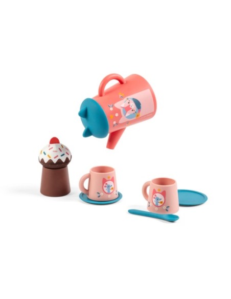 Set de Te de Bany Jeanne Lilliputiens | Joguina Aigua Nadons