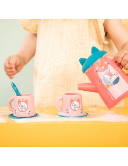 Set de Té de Baño Jeanne Lilliputiens | Juguete Agua Bebés