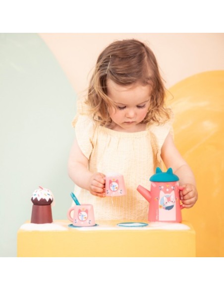 Set de Té de Baño Jeanne Lilliputiens | Juguete Agua Bebés