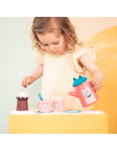 Set de Té de Baño Jeanne Lilliputiens | Juguete Agua Bebés