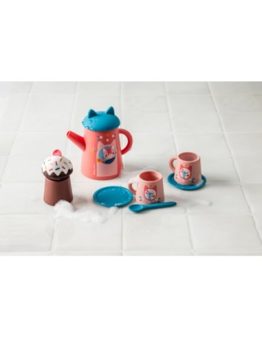 Set de Té de Baño Jeanne Lilliputiens | Juguete Agua Bebés