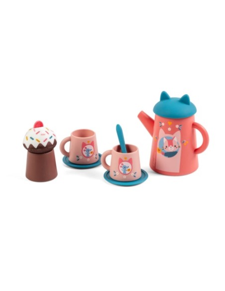 Set de Té de Baño Jeanne Lilliputiens | Juguete Agua Bebés