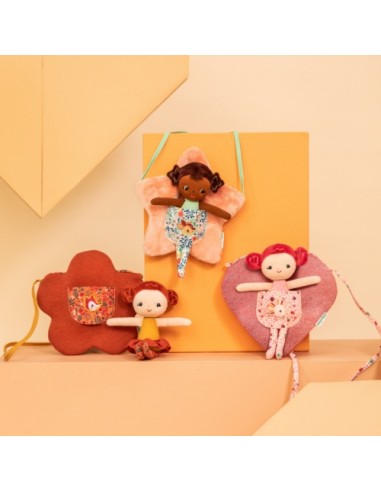 Muñeca Anna  bolso estrella Lilliputiens | Juguete creativo infantil