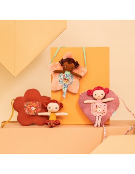 Muñeca Anna  bolso estrella Lilliputiens | Juguete creativo infantil