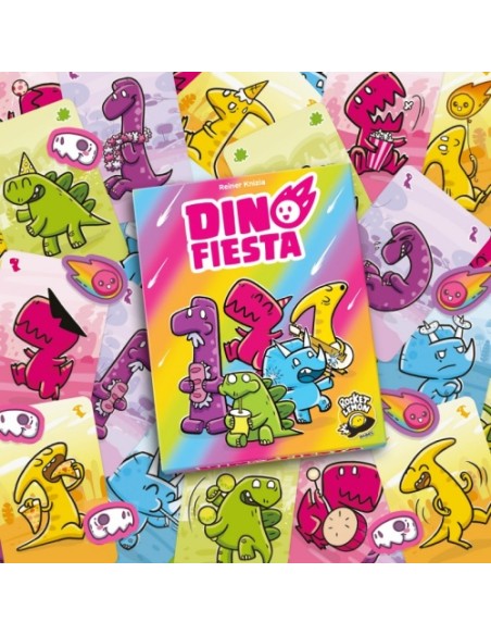 Dino Fiesta | Juego de Cartas Divertido de Rocket Lemon Games