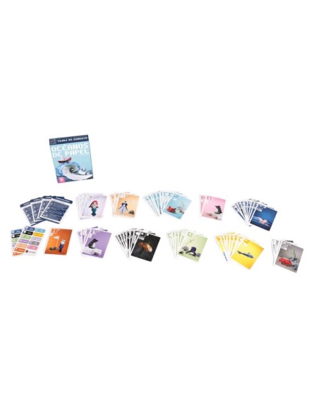 Océanos de Papel | Juego de Cartas Set Collection Familiar