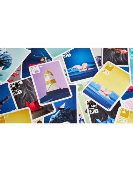 Océanos de Papel | Juego de Cartas Set Collection Familiar